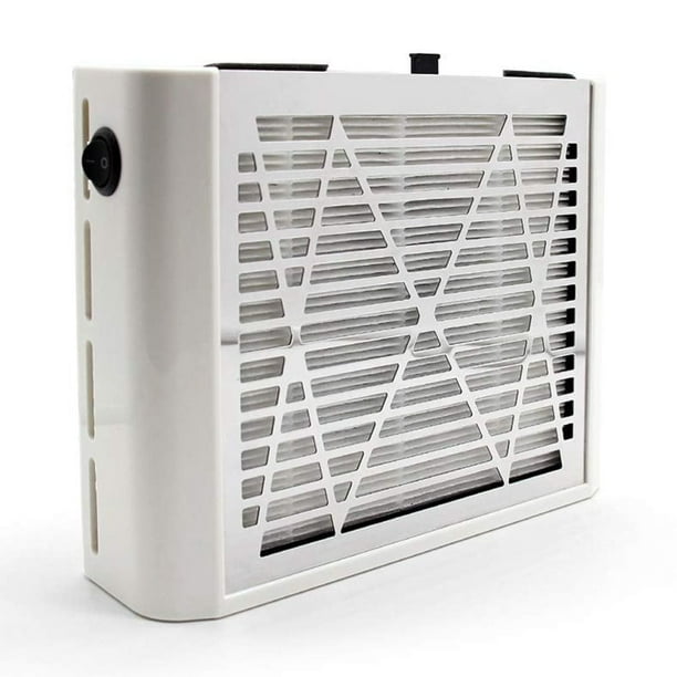 Aspirador de uñas AONOLOVO, colector de polvo para uñas, color blanco, 0,9 kg
