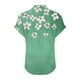 thumbnail image 4 of Vestidos Casuales Para Mujer, Blusas De Mujer De Moda Camiseta informal de manga corta con cuello en V y botones para mujer, 4 of 5