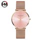 thumbnail image 1 of Japan Quartz Movement High Quality 36mm Hannah Martin Women Stainless Steel Mesh Rose Gold Waterproof Ladies Watch Dropshipping, 1 of 3
