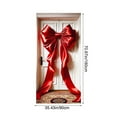 thumbnail image 3 of Steadline Valentines Day Bow Pattern Door Curtain Romantic Holiday Decor for Wedding Party Christmas Courtyard Entrance Festive Hanging Cloth Home Celebration Gift, 3 of 7