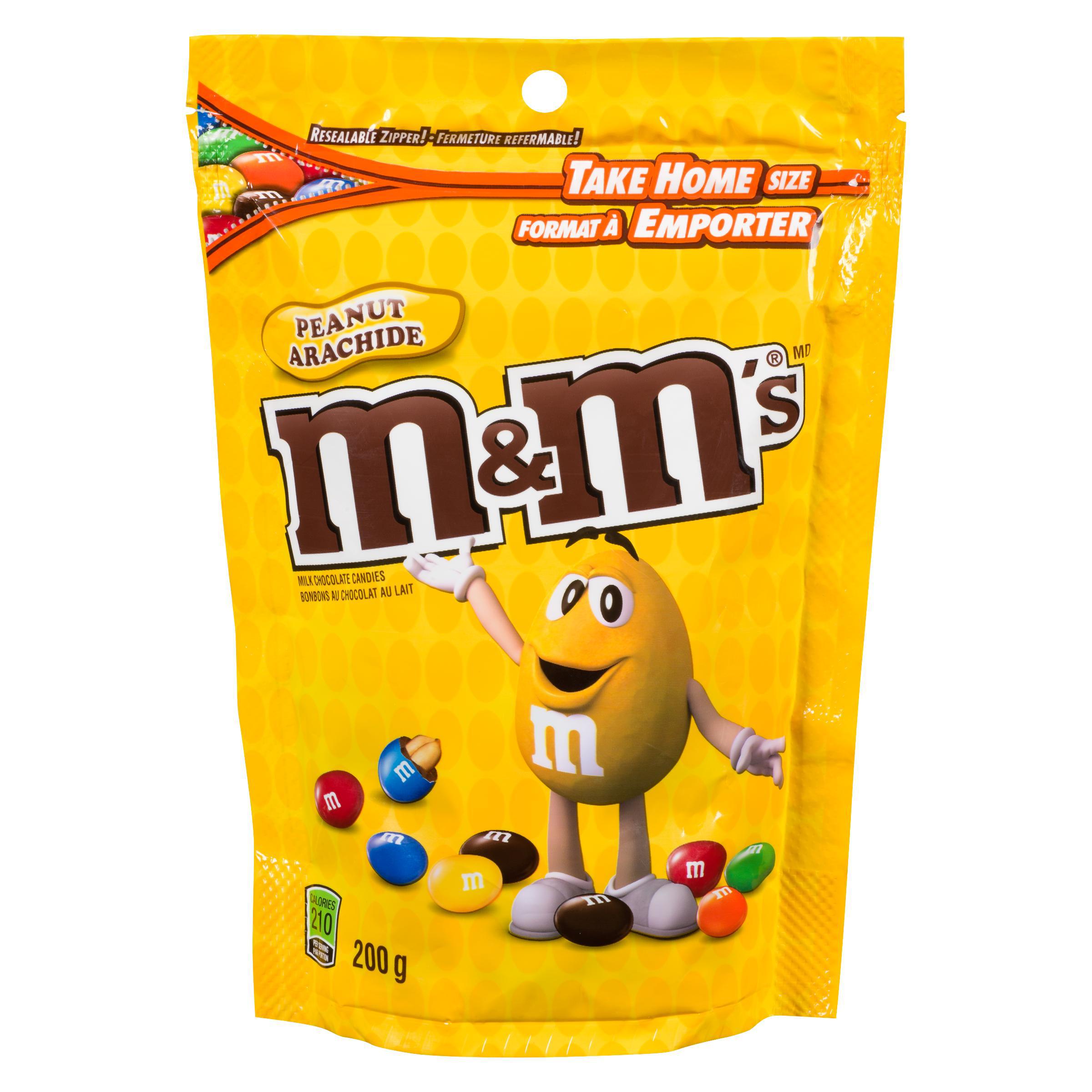 M M s Peanut Milk Chocolate Candies Sharing Bag 200g M M s Peanut Milk Chocolate Candies Sharing Bag 200g