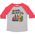 thumbnail image 3 of Inktastic Hello New York City Boys or Girls Toddler T-Shirt, 3 of 5