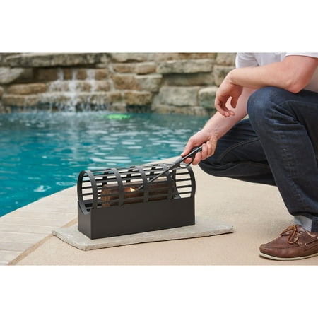 Flame Genie - Flame Cradle Fire Pit - Black