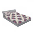 thumbnail image 3 of Ambesonne Colorful Fitted Sheet & Pillow Sham Set, Folk Mystic, Twinxl, Multicolor, 3 of 3