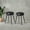 Ink Black, variant on Simple Chair Vanity Chair Dining Bench Barrel Chairs Vanity Stool Chair Roman Chair Upholstered Dining Bench Circle Chair