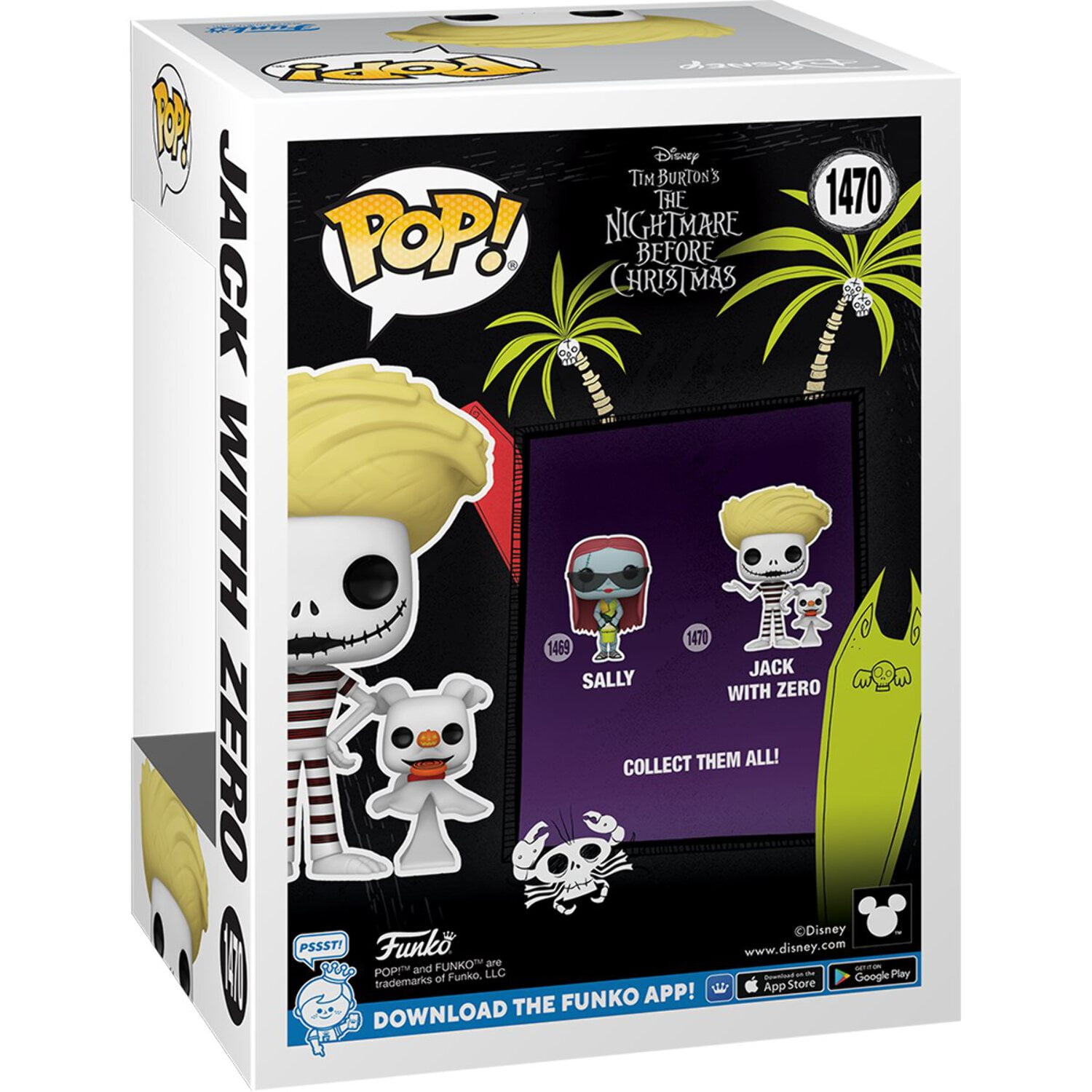NBX Jack with Zero (Beach) Funko Pop! Vinyl Figure and Buddy