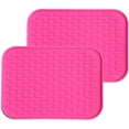 thumbnail image 1 of DAMAIE 2 Pcs Tapis en Silicone pour Sécher la Vaisselle Tapis Résistant à la Chaleur et Résistant à la Chaleur Nettoyage Facile Va au Lave-Vaisselle Écologique, 1 of 4