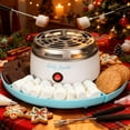 thumbnail image 2 of Electric S’mores Station, Indoor Tabletop Marshmallow Roaster Kit with 4 Trays & 4 Forks, Blue, 2 of 8