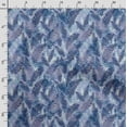 thumbnail image 3 of Soimoi Texture Print, Silk Fabric Decor Sewing Fabric By The Yard- 42 Inch WideDecorative Fabric For Shirts, Suits, Ties-Blue, 3 of 5