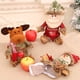 thumbnail image 4 of Kearding Bolsa de dulces de Navidad Festival Atmósferas Navidad Niños Bolsa de regalo Galleta Merienda Fruta Titular Reutilizable Cremallera Kits de decoración para fiestas Animal, 4 of 6