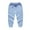Light Blue, variant on HAOTAGS Toddler Boys Girls Sweatpants(0-13), Solid Color Casual Elastic Waist Cotton Sport Jogger for Kids Light Blue 7 Years