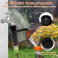 thumbnail image 4 of MesaSe Sprinkler Timer  Programmable Water Timer for Garden Hose  Outdoor Soaker Hose Timer with Rain Delay/Manual/Automatic Watering System  Digital Irrigation Timer for Yard  Lawn, 4 of 10