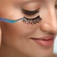 thumbnail image 4 of EXLEAF 2026 New Eyelash Tweezer Extension Tweezers for Adjusting Fake Lashes, Lash Tweezers, Stainless Steel for Makeup, Beauty, Eyelash Application, Salon, Personal Use, 4 of 7