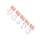 thumbnail image 2 of Stationery Clips Creative Metal Binder Clip School Office Home Document Fastening 15Pcs, 2 of 3