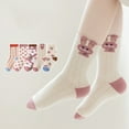 thumbnail image 2 of Bas à Motif Mignon Imprimé Animal Dessin Animé Automne Hiver Chaussettes Chaudes et Confortables, 2 of 5