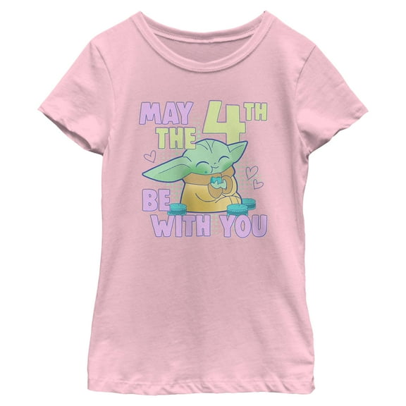 Girls Star Wars: The Mandalorian May The Grogu T Shirt