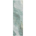 thumbnail image 2 of Addison Rugs Chantille Indoor/Outdoor Transitional Waves Teal Washable Runner Rug, 2'3" x 7'6", 2 of 6