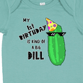 thumbnail image 4 of Inktastic My 1st Birthday is Kind of a Big Dill Pickle in Sunglasses Boys or Girls Baby Bodysuit, 4 of 5