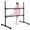 Black, variant on 4FT Portable Ballet Barre for Home Practice, Adjustable Height Freestanding Dance Bar for Stretching, Pilates & Balance Training