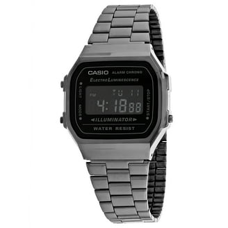 Casio Retro Unisex Stainless Steel Watch, Digital, Vintage