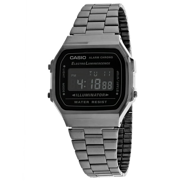 casio simple black watch