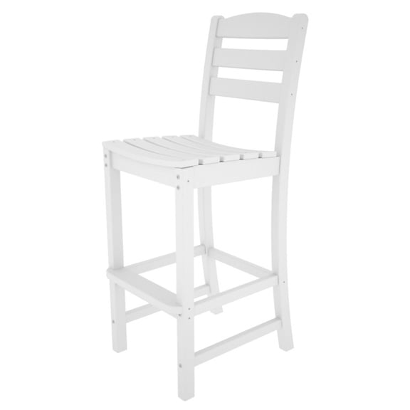 POLYWOOD® La Casa Cafe Recycled Plastic Bar Height Side Chair