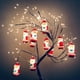 thumbnail image 4 of Xihbxyly Guirnalda de Luces Led Navideñas, Adornos para Árbol de Papá Noel con Copos de Nieve, Luces Blancas Cálidas, Alimentación Usb, Decoración Navideña, Uso Interior y Exterior, Decoración Festiv, 4 of 7
