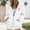 White, variant on ZSQDM Women's Hoodies Sweatshirts Hoodies for Women Zip Up Breast Cancer Awareness Hoodies for Women Ribbon Graphic Full Zip Up Sweatshirt Oversized Fleece Jackets Clothes Polyester (L)