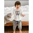thumbnail image 2 of Happy Buffalo Long Sleeve Toddler -Image by Shutterstock,  4 Toddler, 2 of 4