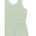thumbnail image 5 of Young Hearts Baby Girl 2 PACK RIB FLORAL ROMPERS W/HEADBAND (Size 3M-9M), 5 of 5