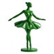 thumbnail image 2 of Xihbxyly Bailarina de Ballet Verde, Elegante Adorno de 15 Cm, Detalles Artesanales de Alta Calidad, Materiales Seguros para La Decoración Del Hogar, Accesorio Funcional para Escritorio o Sala de Esta, 2 of 2
