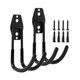 thumbnail image 1 of 2 Pack Garage Hooks Double Hooks Wall Hooks For Wall Mount Heavy Duty Storage Power Tools Ladder Ut, 1 of 5