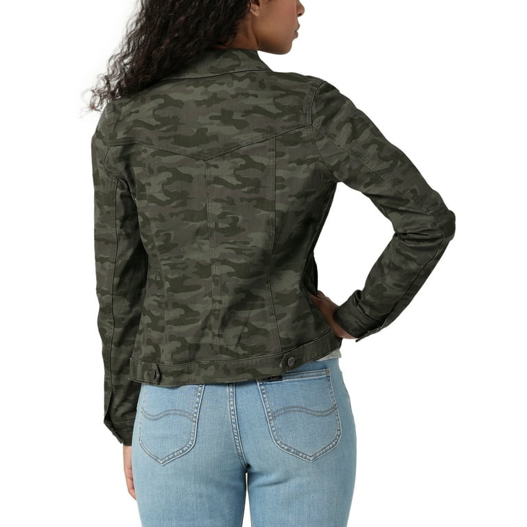 9,98 €, | Camo print denim jacket