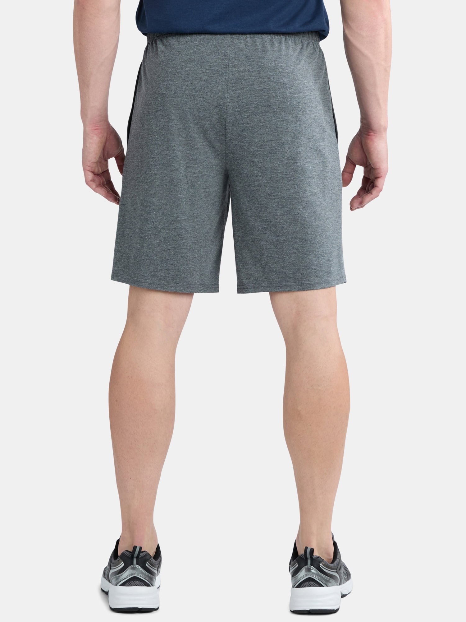 Athletic Works Men's and Big Men's Tri-Blend Active Shorts, 7" Inseam, Sizes S-5XL