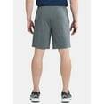 thumbnail image 6 of Athletic Works Men's and Big Men's Tri-Blend Active Shorts, 7" Inseam, Sizes XS-5XL, 6 of 9