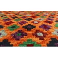thumbnail image 4 of Balochi Marin Orange/Purple Rug, 4'8" x 6'6", 4 of 5