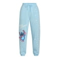 thumbnail image 4 of Disney Women’s Christmas Stitch Graphic Jogger Pants, Sizes XXS-XXL, 4 of 6