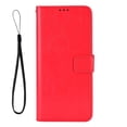 thumbnail image 2 of Wallet Case for TCL K70 SE 4G with Card Holder, PU Leather Flip Phone Case with Kickstand Magnetic Closure Wrist Strap Red, 2 of 5