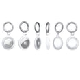thumbnail image 3 of Funda transparente para AirTag Finder con llavero, compatible con soporte para llavero AirTag, funda protectora de cuerpo completo para Mini Tracker para dispositivos AirPods de coche, funda AirTag con llavero, transparente Sailing  Electrónica, 3 of 4