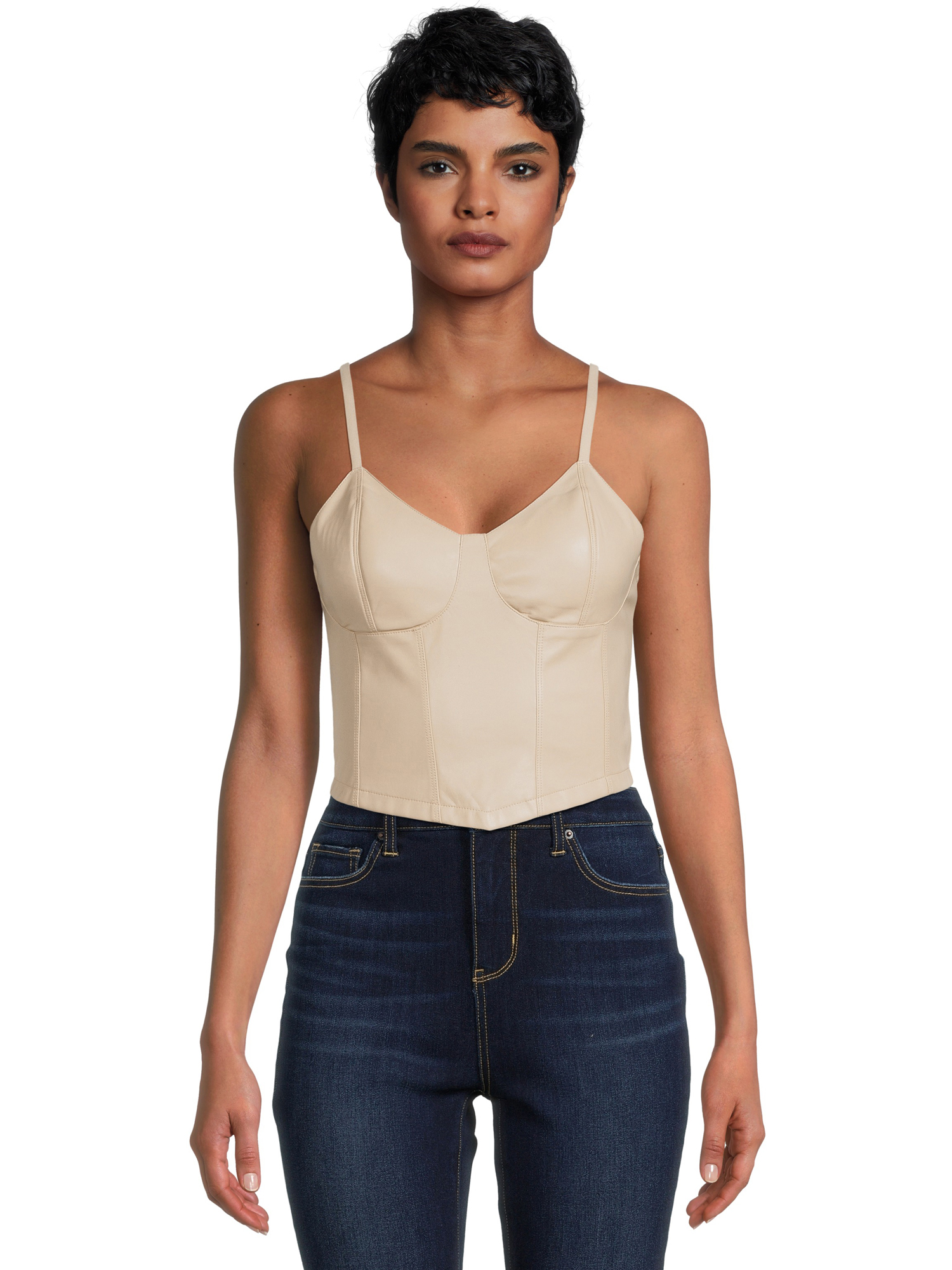 Madden Nyc Women's Bustier Bra Cup Top