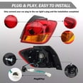 thumbnail image 3 of MZORANGE Right Side Outer Rear Tail Light Stop Lamps For Mitsubishi Outlander Sport ASX 2011 2012-2019, 3 of 9