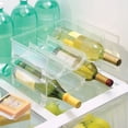 thumbnail image 3 of Botellero mDesign, apilable, plástico, para 24 botellas, 3 of 9