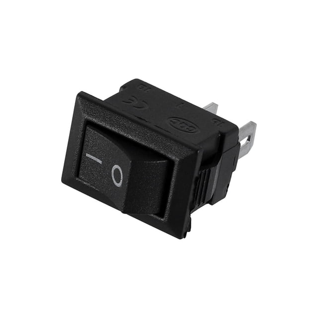 Riwesomey 10 unids/lote interruptor de botón basculante de coche ON-OFF 2 pines 12V coche barco impresión ON/OFF interruptor basculante Bombillas para automóviles