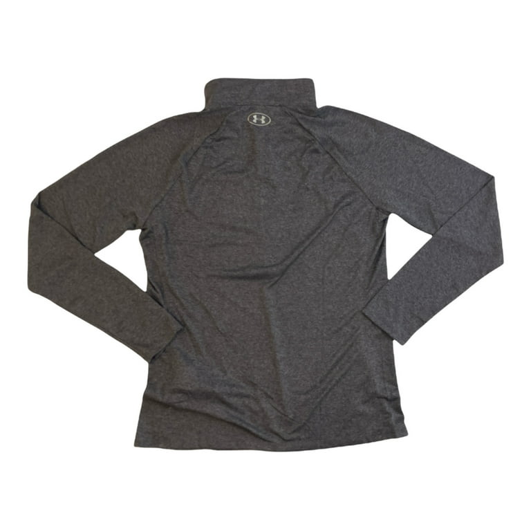 Long Sleeve Grey Under Armour Half Zip Womens Under Armour Womens