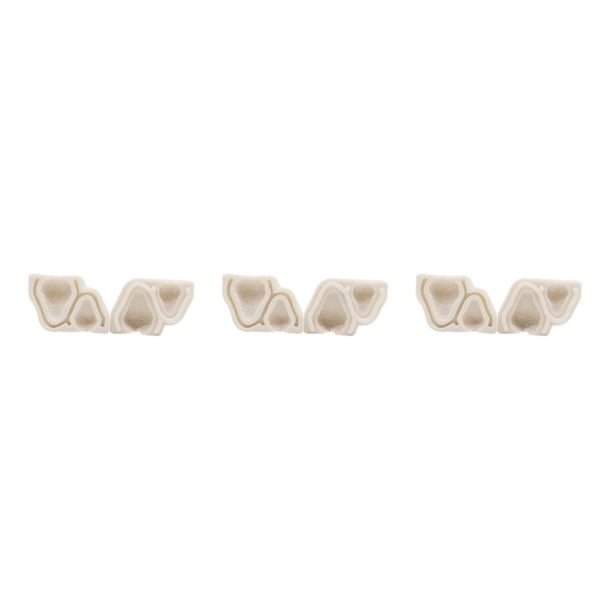 Molde de silicona para pasteles Bewildely Tipo 2 fresa blanco