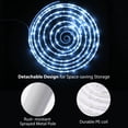 thumbnail image 4 of Yescom Munchkin 2ft LED Spiral Tree Light 79 LEDs Battery for Indoor Outdoor Holiday Christmas Decoration Cool White, 4 of 9