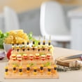 thumbnail image 6 of Callipe Bamboo Skewer Rack Display Stand 180-Hole Design 6 Layers Eco-Friendly Easy Assembly Appetizer Skewers Food Stand, 6 of 7