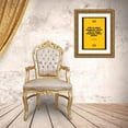 thumbnail image 3 of ArtsyQuotes 19x24 Gold Ornate Wood Framed with Double Matting Museum Art Print Titled - John Lennon Quote: Life, 3 of 4