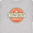 thumbnail image 4 of Inktastic Cowboy Vintage Logo Boys Long Sleeve Toddler T-Shirt, 4 of 5