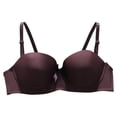thumbnail image 4 of Sakmal Bralette Womens Bras Full Coverage Brown Push Up Lightly Lined Womens Bras 34, 4 of 5